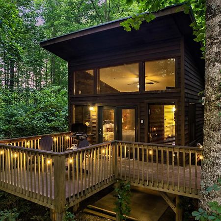 Rivers Edge Treehouses Robbinsville Bagian luar foto