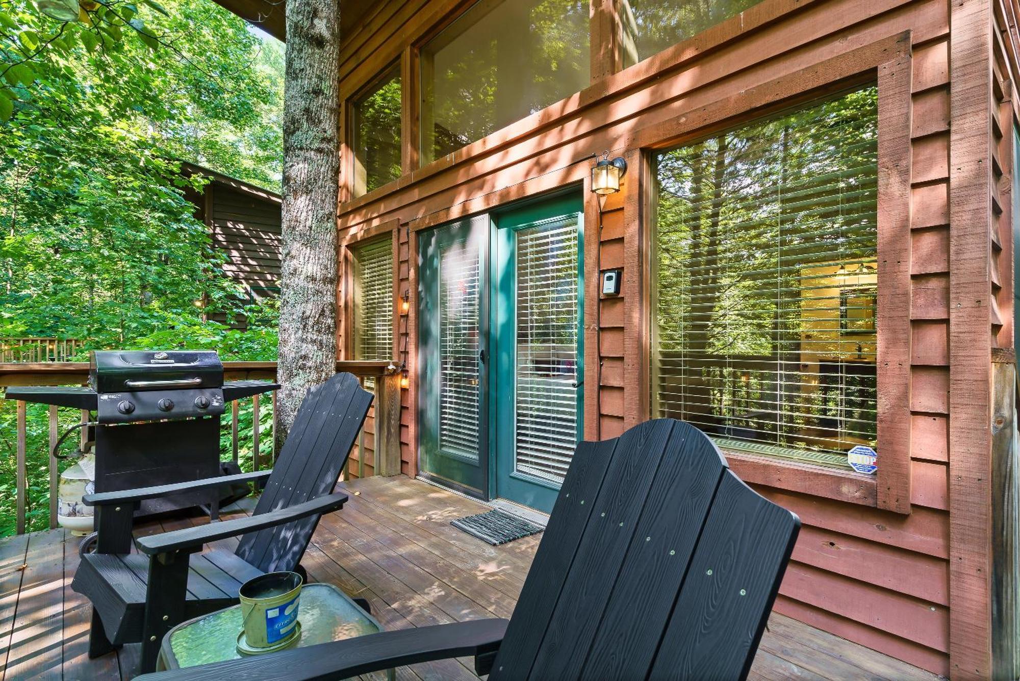 Rivers Edge Treehouses Robbinsville Bagian luar foto